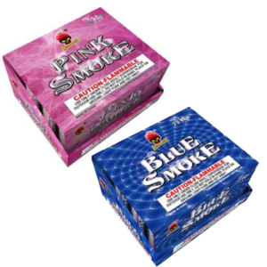 Pink/Blue Smoke